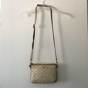 Fossil woven design crossbody